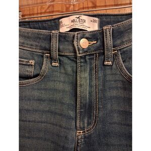Hollister Women's Super Skinny Denim Blue Jeans